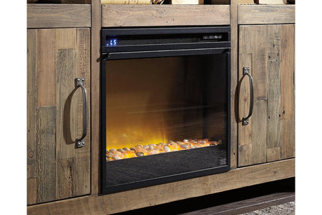 Entertainment Accessories Black Electric Fireplace Insert by Ashley at Eve Furniture