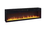 Entertainment Accessories Black Electric Fireplace Insert by Ashley at Eve Furniture