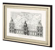 Envorons Of Paris 2 by Christopher James Hand Embellished Framed Art Print Matted under Glass by Mercana at Eve Furniture