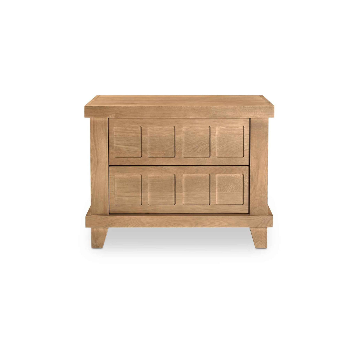 Enya Natural Oak Nightstand by Moe's Home at Eve Furniture
