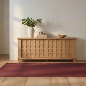 Enya Natural Oak Sideboard by Moe's Home at Eve Furniture
