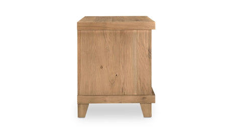 Enya Nightstand Natural Oak by Moe's Home at Eve Furniture