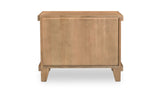 Enya Nightstand Natural Oak by Moe's Home at Eve Furniture