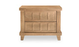 Enya Nightstand Natural Oak by Moe's Home at Eve Furniture