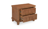 Enya Nightstand Red Oak by Moe's Home at Eve Furniture
