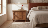 Enya Nightstand Red Oak by Moe's Home at Eve Furniture