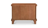 Enya Nightstand Red Oak by Moe's Home at Eve Furniture
