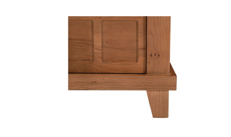 Enya Nightstand Red Oak by Moe's Home at Eve Furniture