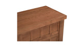 Enya Nightstand Red Oak by Moe's Home at Eve Furniture