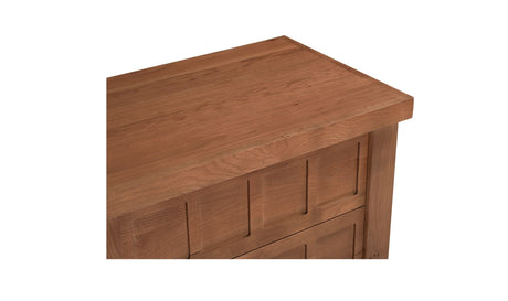 Enya Nightstand Red Oak by Moe's Home at Eve Furniture