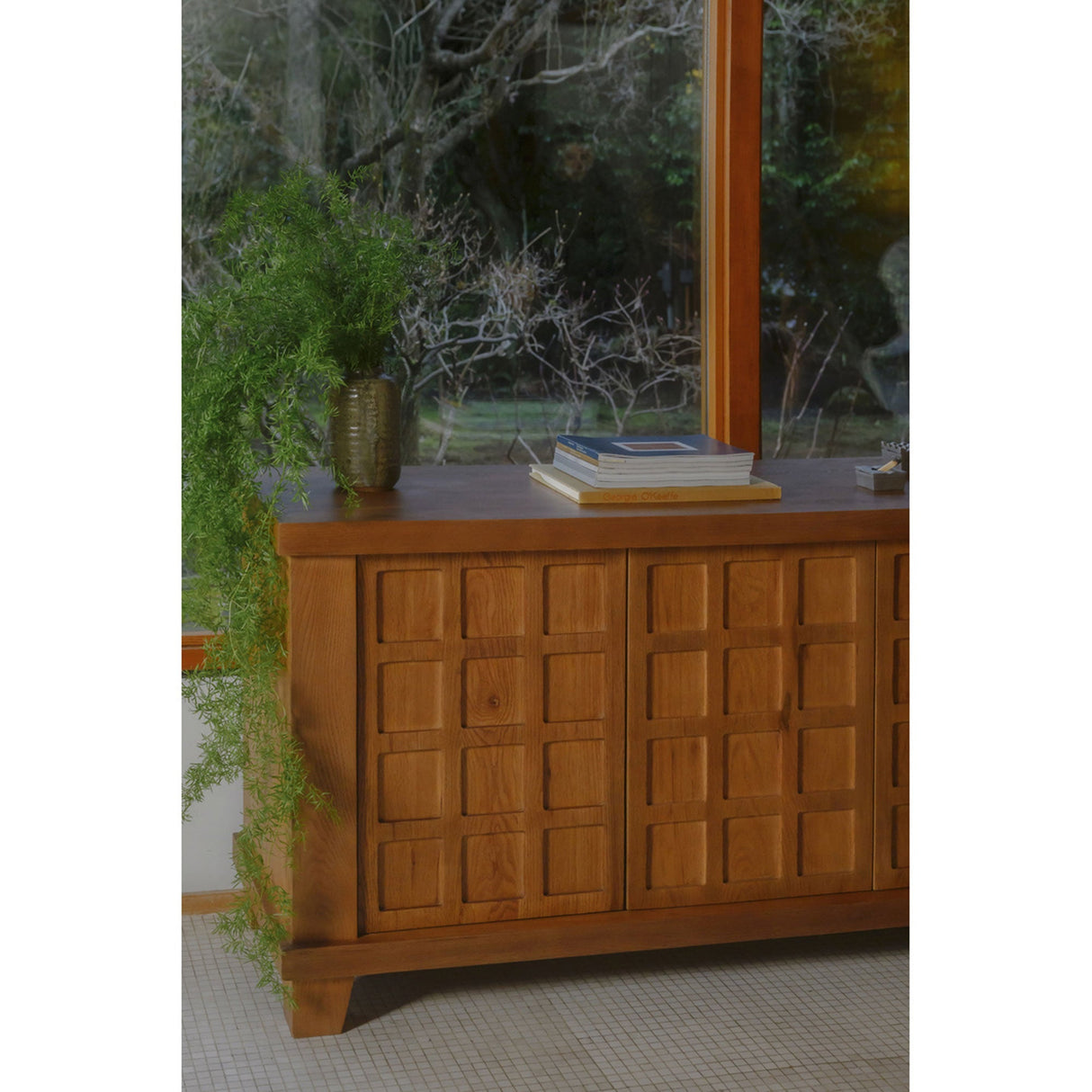 Enya Red Oak Sideboard by Moe's Home at Eve Furniture
