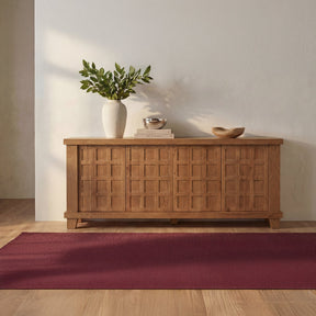 Enya Red Oak Sideboard by Moe's Home at Eve Furniture