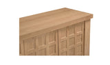 Enya Sideboard Natural Oak by Moe's Home at Eve Furniture