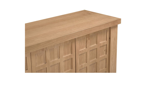 Enya Sideboard Natural Oak by Moe's Home at Eve Furniture