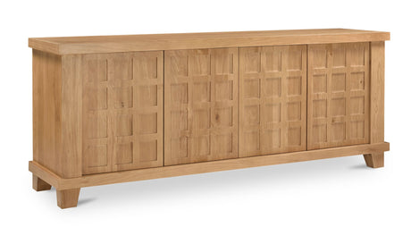 Enya Sideboard Natural Oak by Moe's Home at Eve Furniture