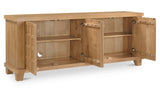 Enya Sideboard Natural Oak by Moe's Home at Eve Furniture
