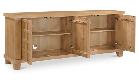 Enya Sideboard Natural Oak by Moe's Home at Eve Furniture