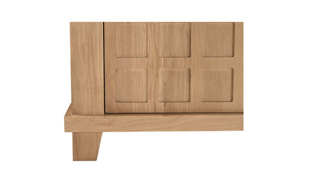 Enya Sideboard Natural Oak by Moe's Home at Eve Furniture