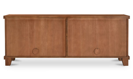 Enya Sideboard Red Oak by Moe's Home at Eve Furniture