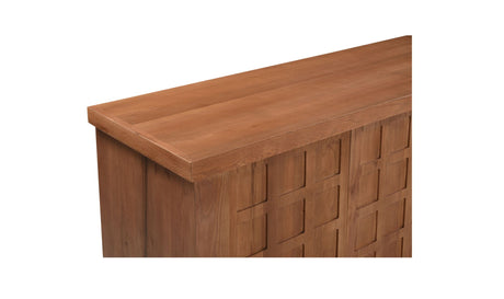 Enya Sideboard Red Oak by Moe's Home at Eve Furniture