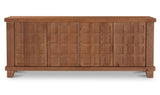 Enya Sideboard Red Oak by Moe's Home at Eve Furniture