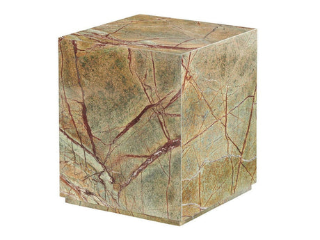 Enzo Marbled Brown/Green Accent Table by Crestview at Eve Furniture