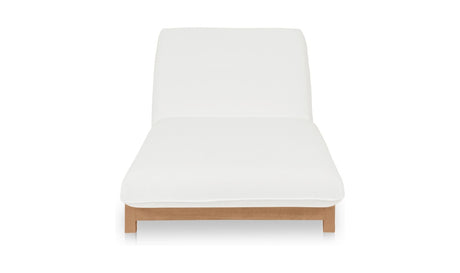 Enzo Outdoor Adjustable Lounge Chair White by Moe's Home at Eve Furniture