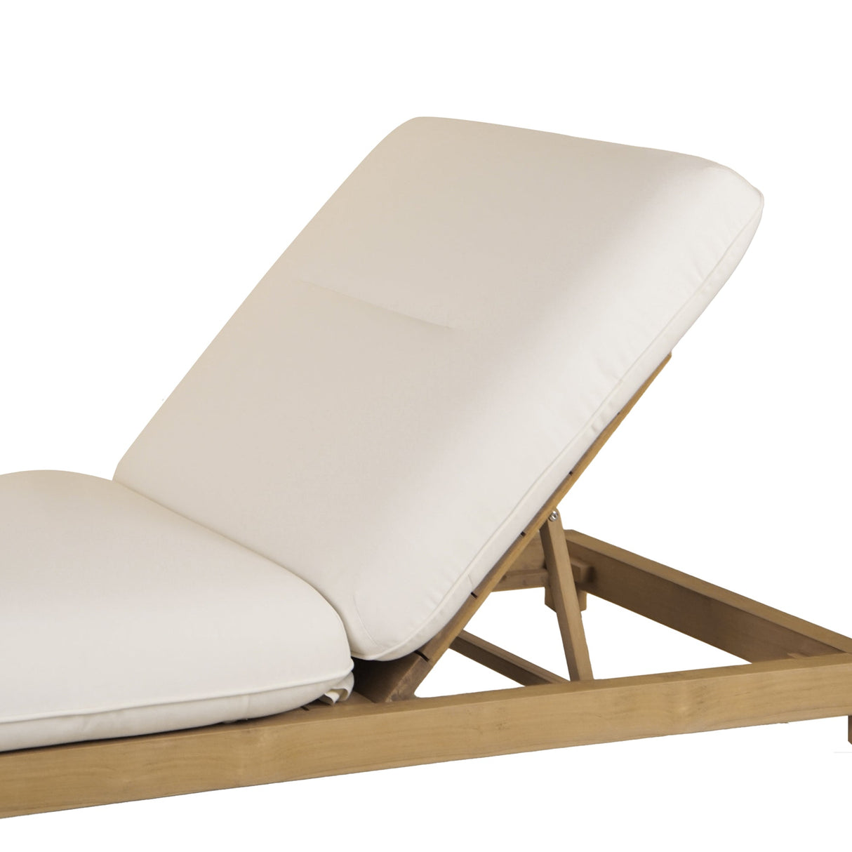 Enzo White Outdoor Adjustable Lounge Chair by Moe's Home at Eve Furniture
