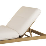 Enzo White Outdoor Adjustable Lounge Chair by Moe's Home at Eve Furniture