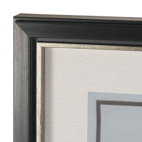 Ephemera Architecture by The Vintage Collection Hand Embelished Framed Artwork Matted under Glass by Mercana at Eve Furniture