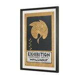 Ephemera Exhibition by The Vintage Collection Hand Embelished Text Framed Artwork Matted under Glass by Mercana at Eve Furniture