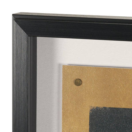 Ephemera Exhibition by The Vintage Collection Hand Embelished Text Framed Artwork Matted under Glass by Mercana at Eve Furniture