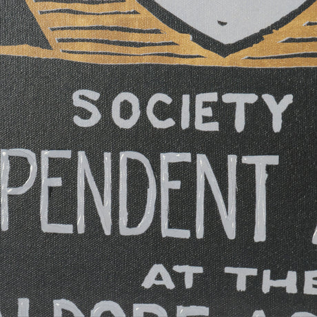 Ephemera Independent by The Vintage Collection Hand Embelished Text Frame Artwork Matted under Glass by Mercana at Eve Furniture