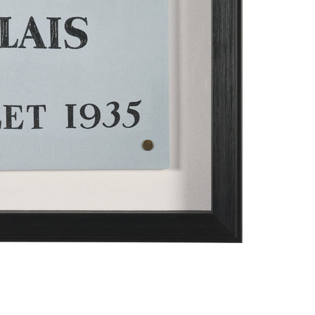 Ephemera L'Art by The Vintage Collection Hand Embelished Textured Framed Artwork Matted under Glass by Mercana at Eve Furniture