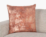 EQ Onara Rose Gold 22x22 Throw Pillow (Set of 2) by Classic Home at Eve Furniture