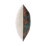 EQ Onara Teal/Antique Bronze 22x22 Throw Pillow (Set of 2) by Classic Home at Eve Furniture