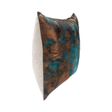 EQ Onara Teal/Antique Bronze 22x22 Throw Pillow (Set of 2) by Classic Home at Eve Furniture