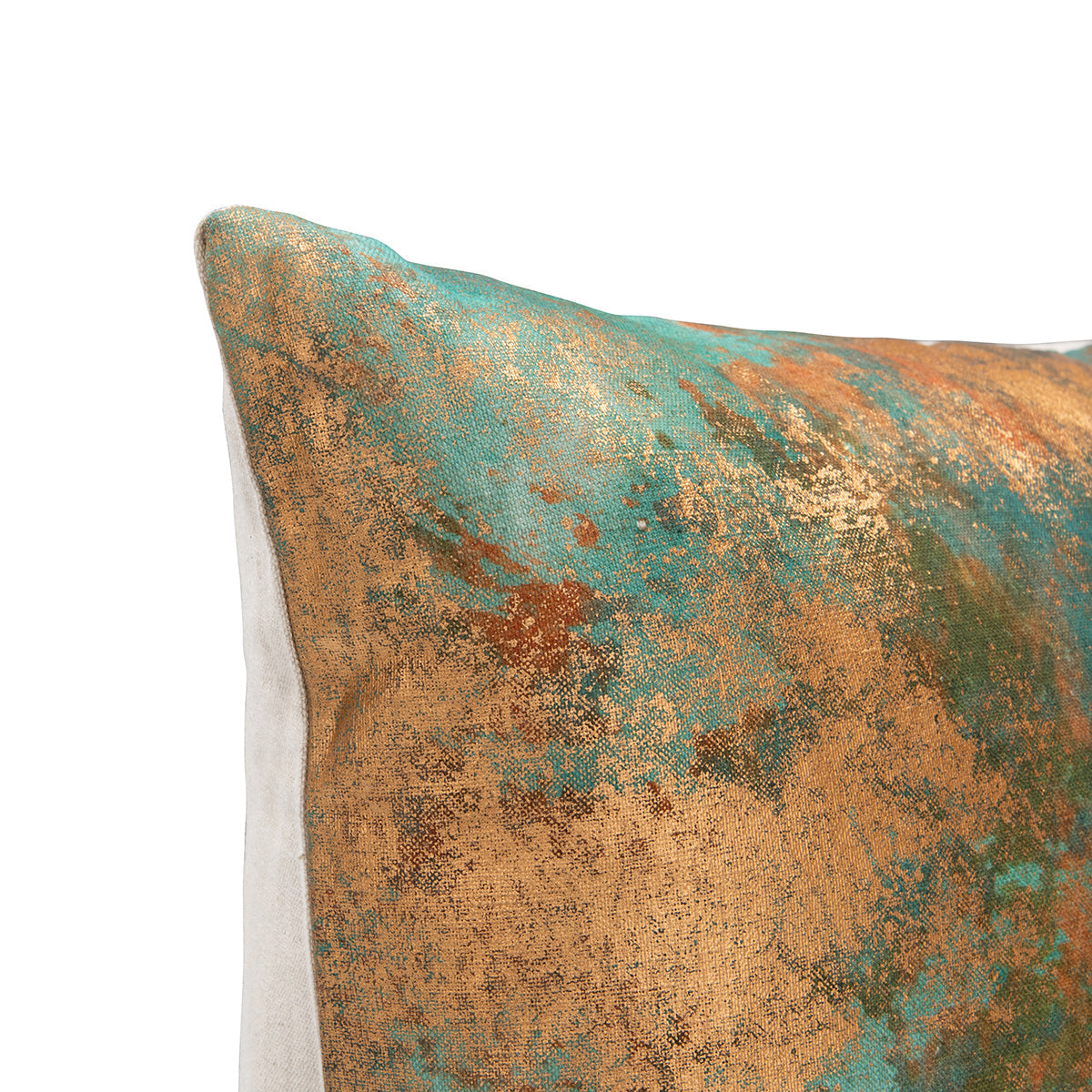 EQ Onara Turquoise Copper 22x22 Throw Pillow (Set of 2) by Classic Home at Eve Furniture