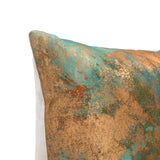 EQ Onara Turquoise Copper 22x22 Throw Pillow (Set of 2) by Classic Home at Eve Furniture
