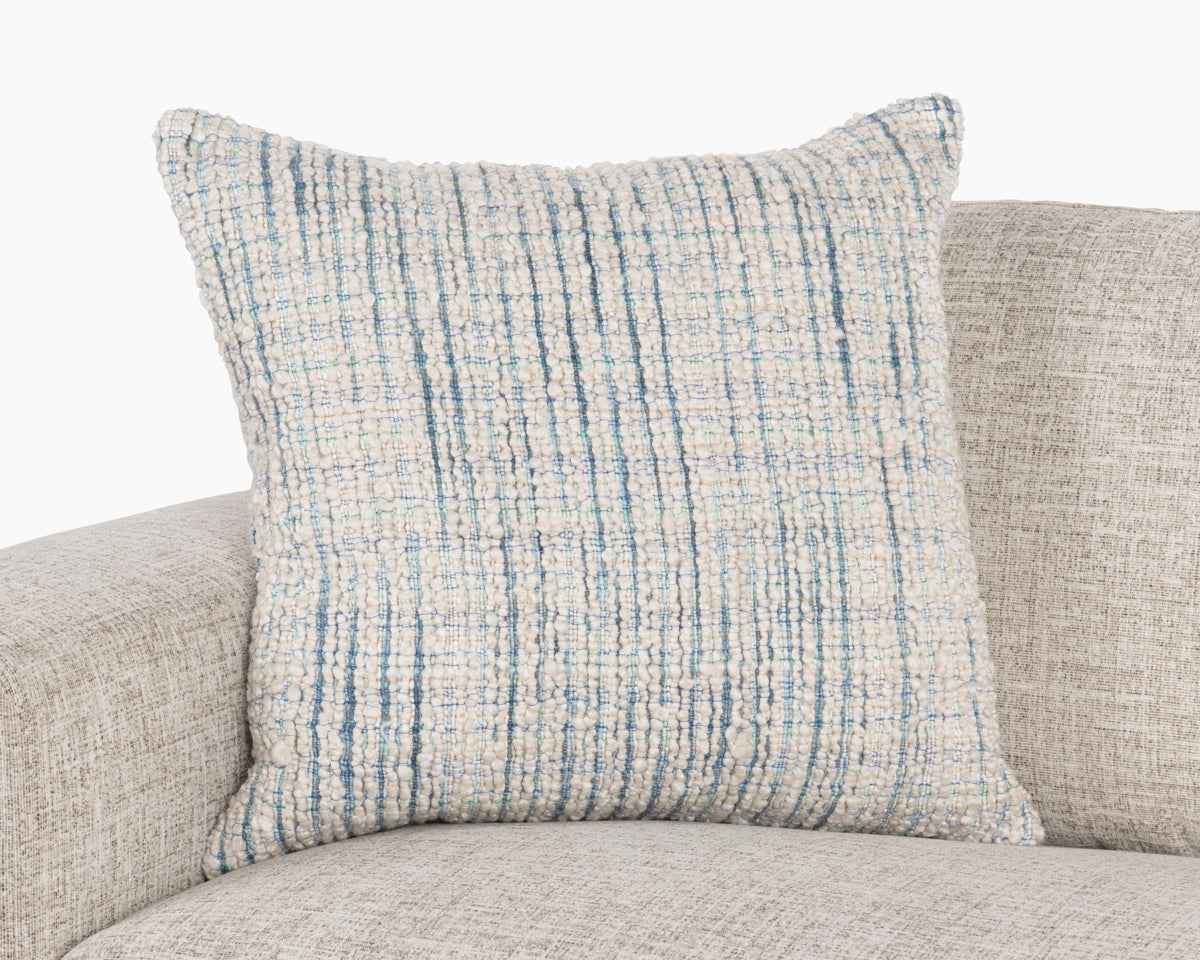 EQ Trona Blue/Ivory Multiple Sizes Throw Pillow (Set of 2) by Classic Home at Eve Furniture