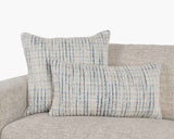 EQ Trona Blue/Ivory Multiple Sizes Throw Pillow (Set of 2) by Classic Home at Eve Furniture