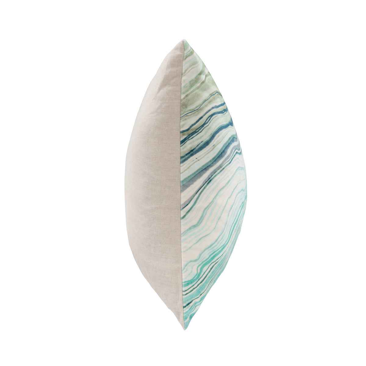 EQ Zircon Blue Multi 22x22 Throw Pillow by Classic Home at Eve Furniture