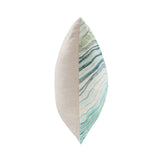 EQ Zircon Blue Multi 22x22 Throw Pillow (Set of 2) by Classic Home at Eve Furniture