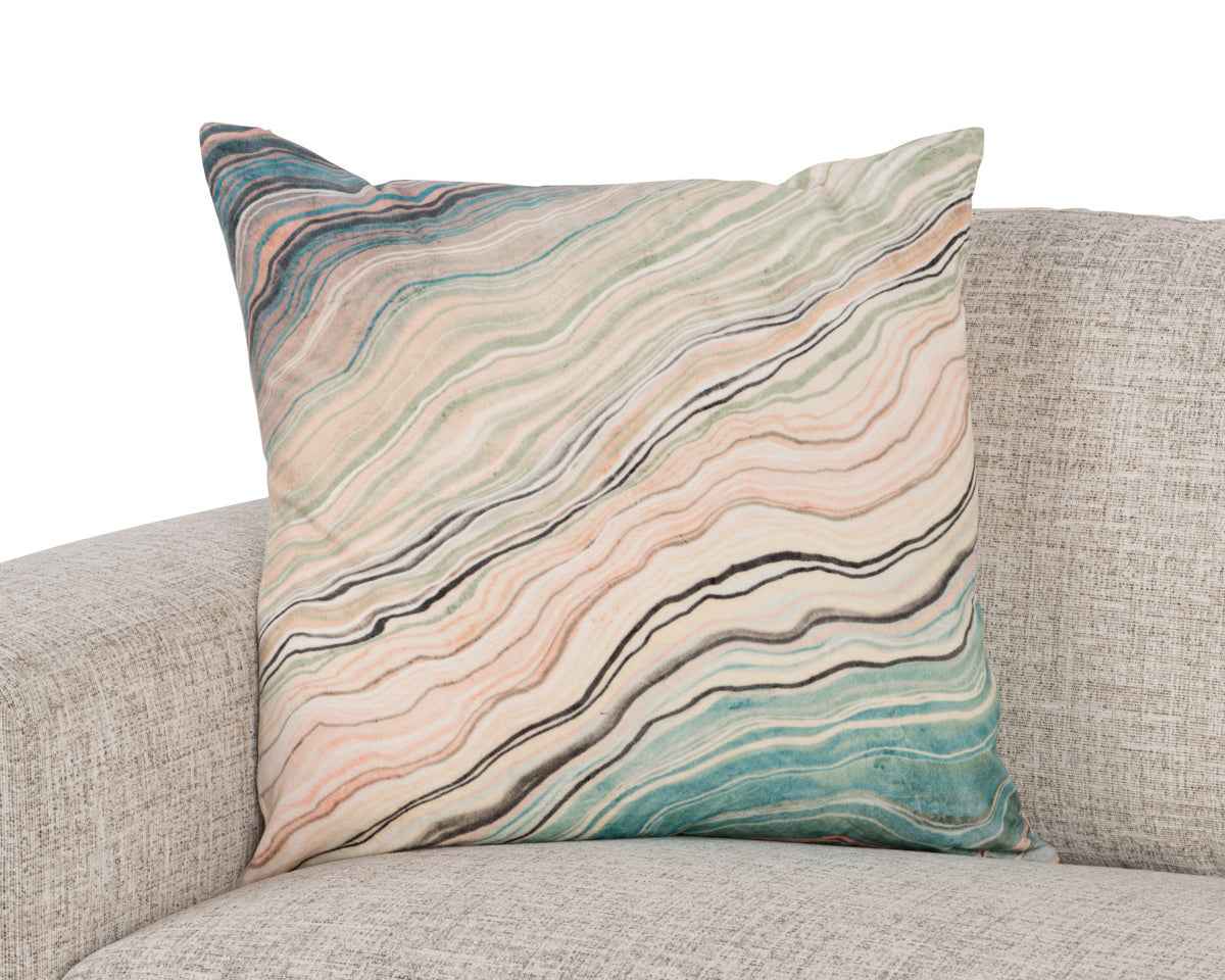 EQ Zircon Mint Multi 22x22 Throw Pillow by Classic Home at Eve Furniture