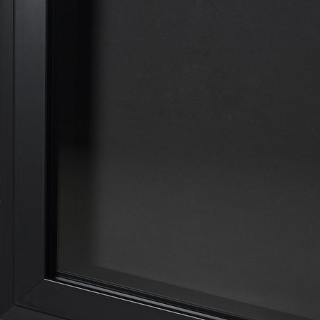 Equal Quadrants Black by Studio M a handmade Original Framed 3D Textured Artwork under Glass by Mercana at Eve Furniture