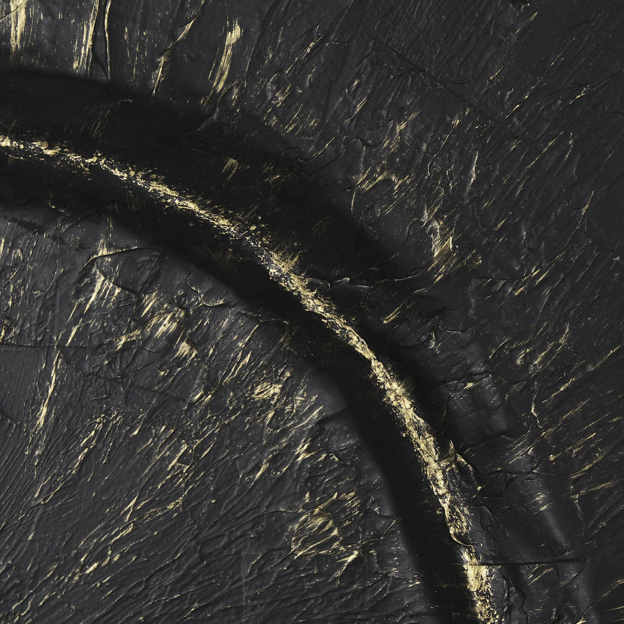 Equal Quadrants Black by Studio M a handmade Original Framed 3D Textured Artwork under Glass by Mercana at Eve Furniture