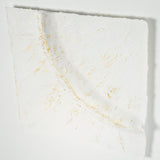 Equal Quadrants White by Studio M a handmade Original Framed 3D Textured Artwork under Glass by Mercana at Eve Furniture