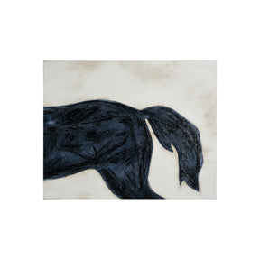 Equestrian Beauties - Close by Kristine Hegre a Hand Embellished Textured Canvas by Mercana at Eve Furniture