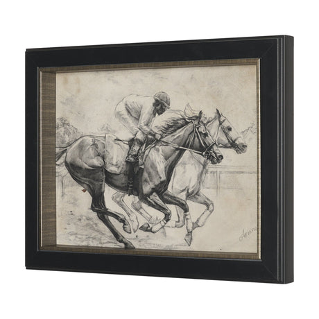 Equestrian Collection by Mercana Studio Textured Framed (Set of 6) by Mercana at Eve Furniture