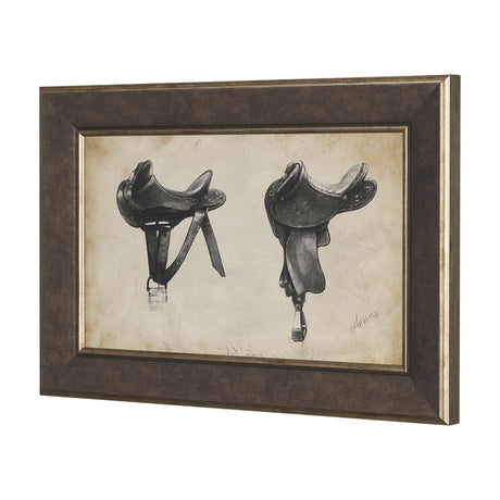 Equestrian Collection by Mercana Studio Textured Framed (Set of 6) by Mercana at Eve Furniture